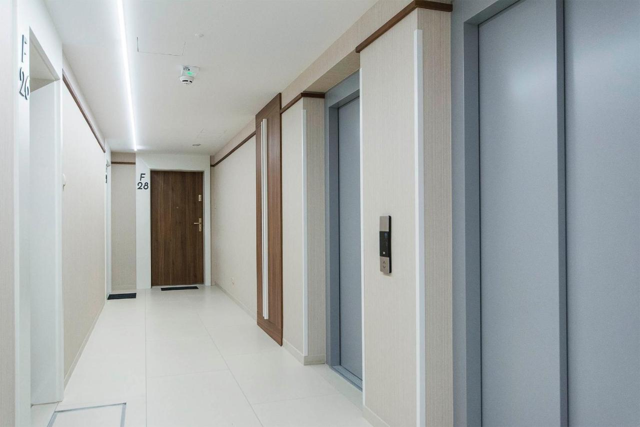 Stylish Apartment Oldtown Riverview Balcony Gdańsk Exterior foto