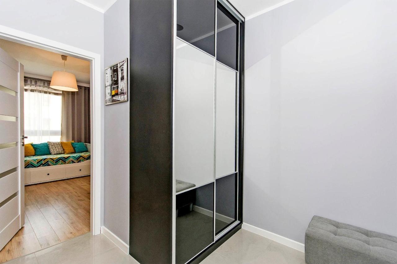 Stylish Apartment Oldtown Riverview Balcony Gdańsk Exterior foto