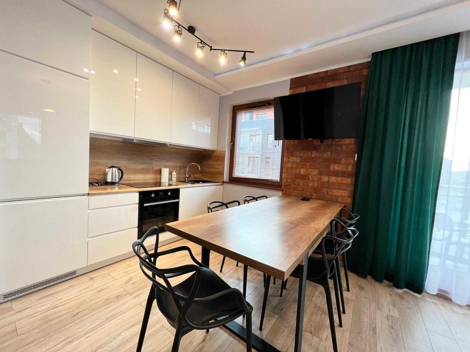 Stylish Apartment Oldtown Riverview Balcony Gdańsk Exterior foto
